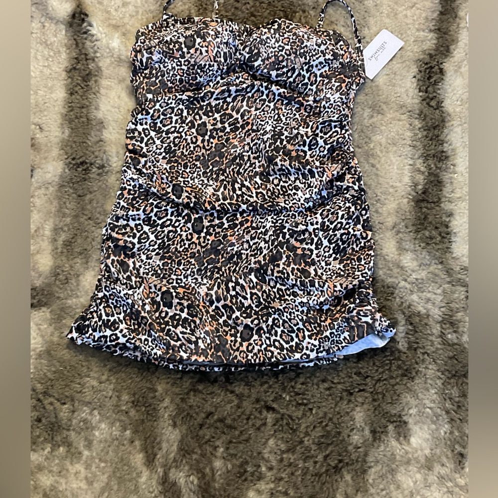 Swimsuits for All One Piece Animal Print sz 22